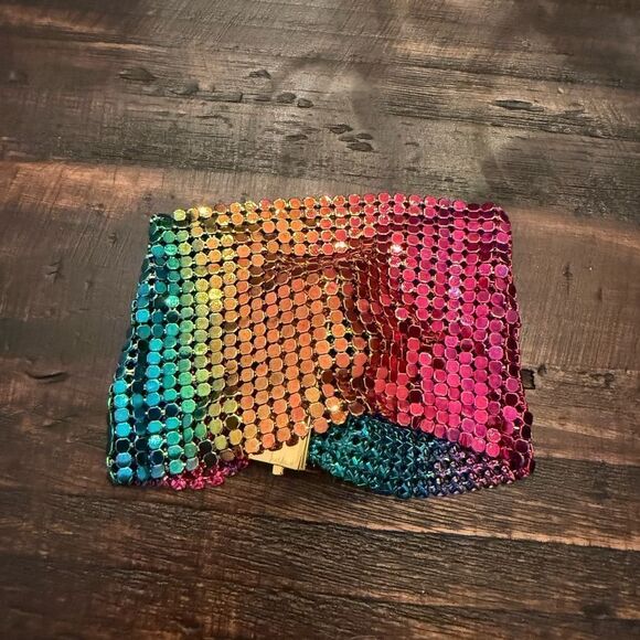 Kurt Geiger RAINBOW MESH BRACELET IN MULTI - Picture 3 of 7